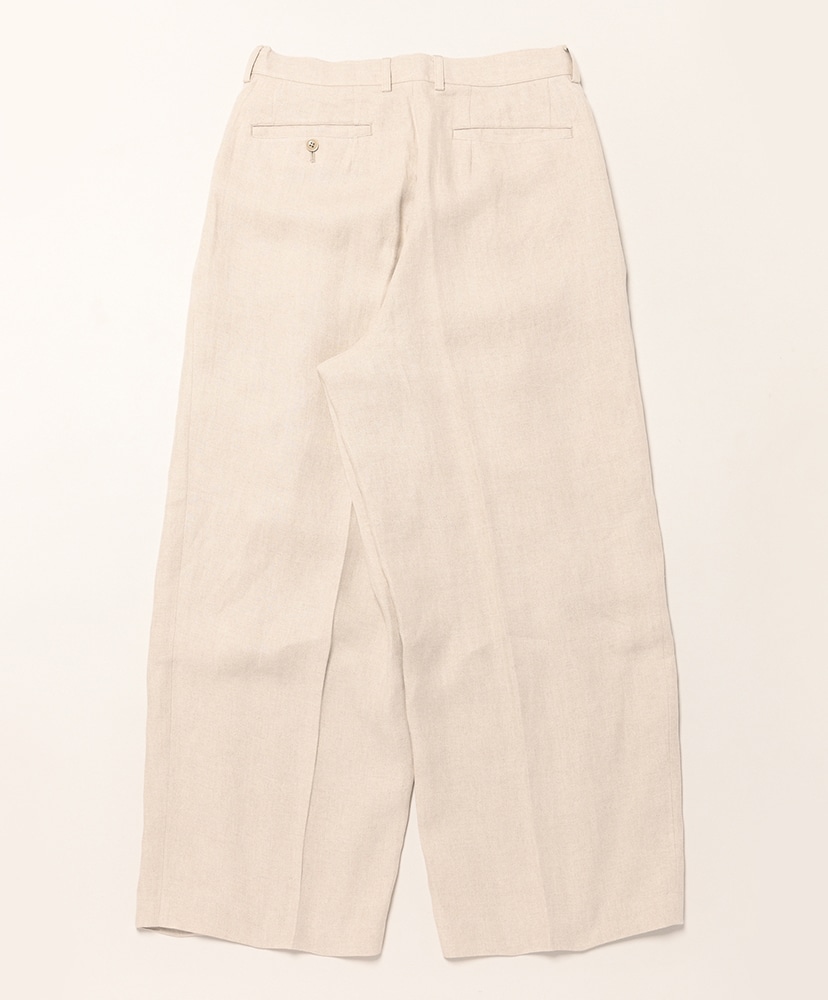 Tacked Trousers Ecru/エクリュ 1(MEN)