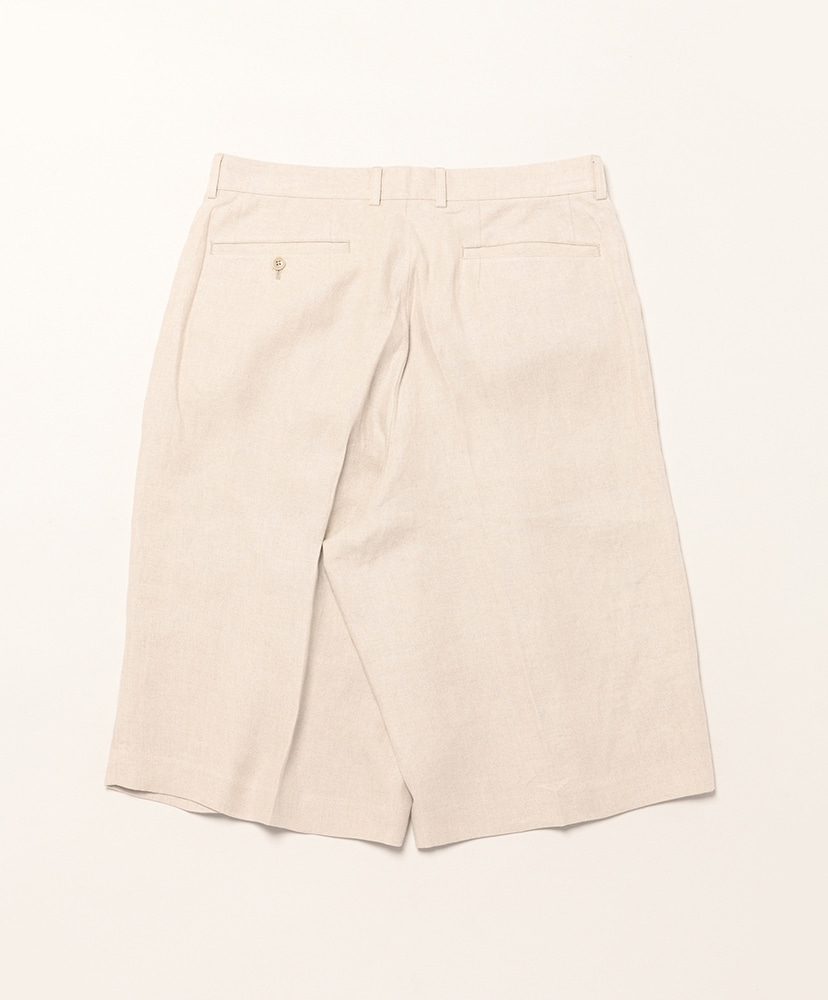 Tacked Shorts Ecru/エクリュ 3(MEN)