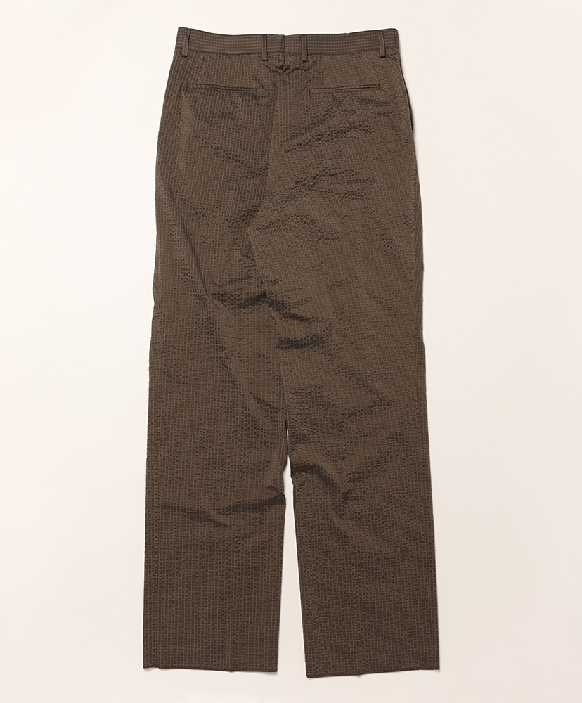 Dot's Seersucker Wide Brown/ブラウン 44(MEN)