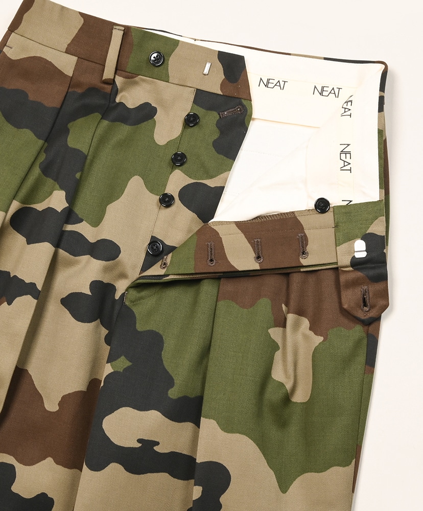 French F2 90's CAMO Wide Camo/カモ 44(MEN)