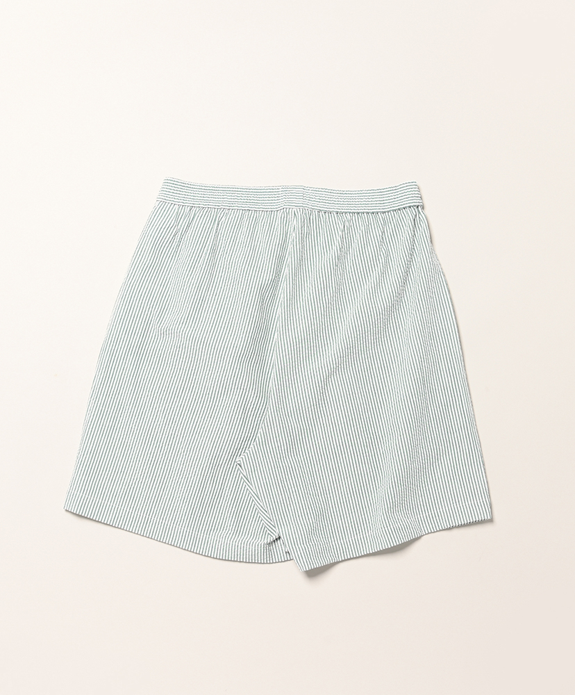 Seersucker Big Trunks Shorts Green×White/グリーン×ホワイト L(MEN)