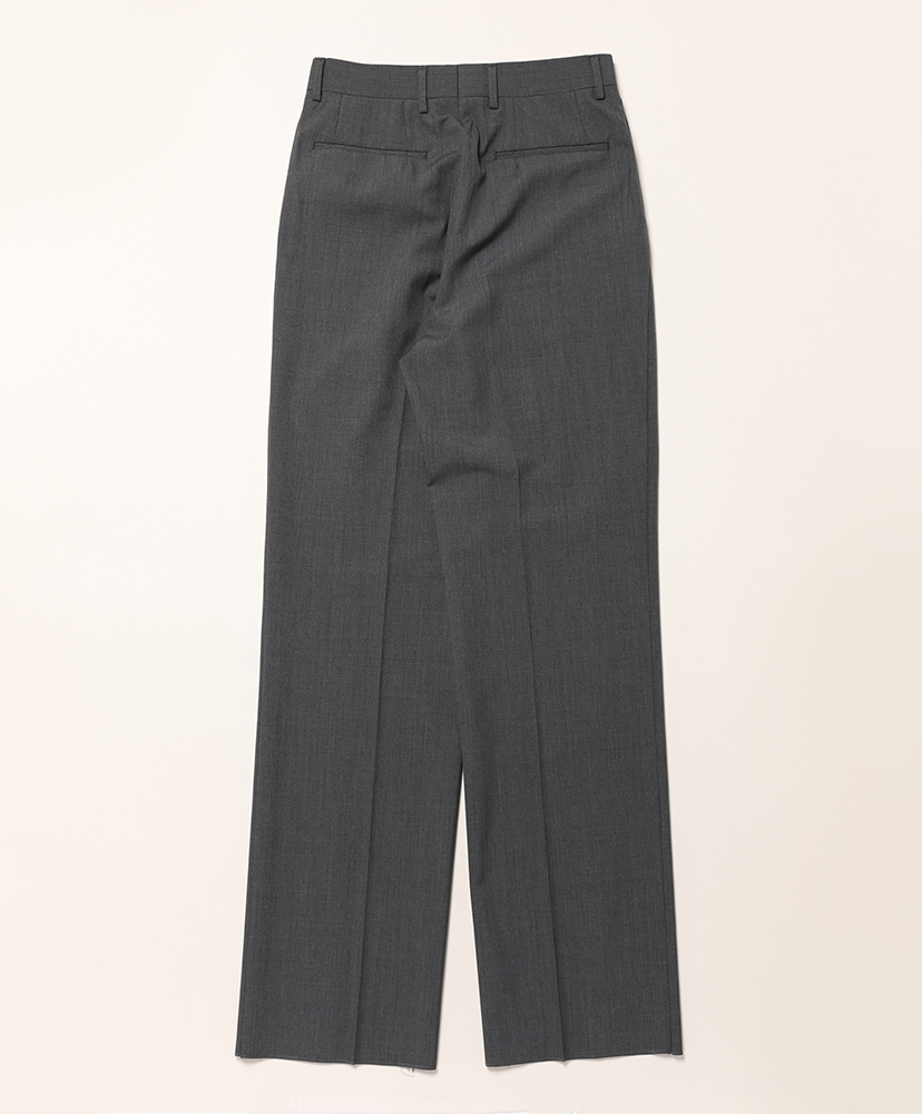 Wool Poplin Wide Gray/グレー 44(MEN)