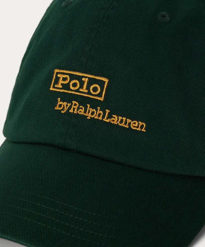 ロゴエンブロイダリー ツイル ボール キャップ カレッジ グリーン ONE