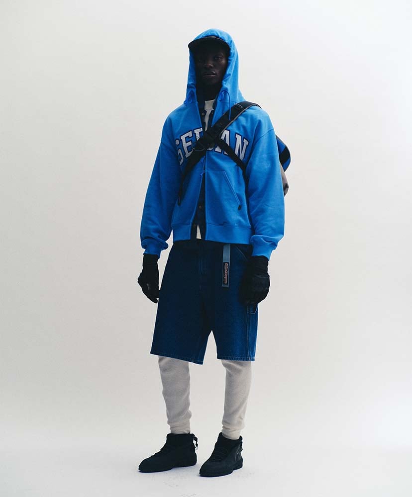 Skate Logo Nylon Web Belt Light Blue/ライトブルー ONE