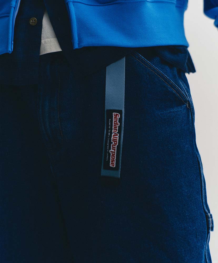 Skate Logo Nylon Web Belt Light Blue/ライトブルー ONE