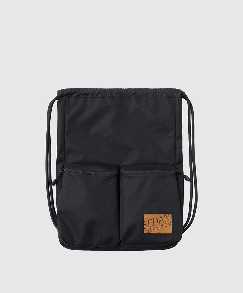 Drawstring Knappsack Black/ブラック ONE