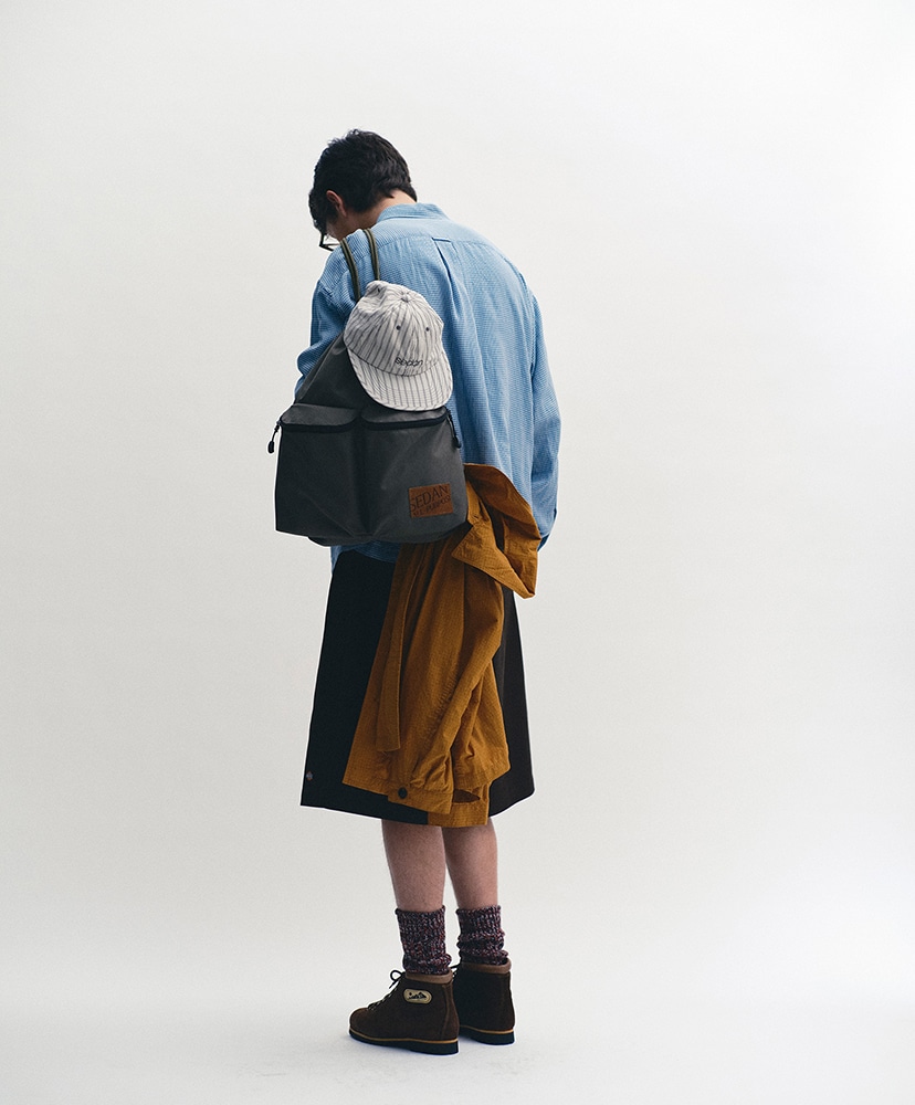 Drawstring Knappsack Black/ブラック ONE