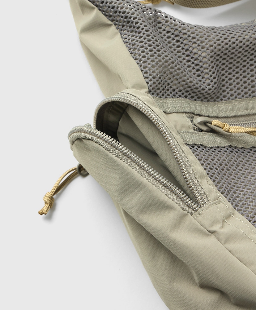 Mesh Shoulder Bag Khaki/カーキ ONE