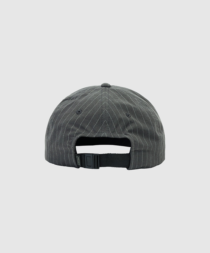 Classic Logo Cotton Linen Cap Black Stripe/ブラックストライプ ONE