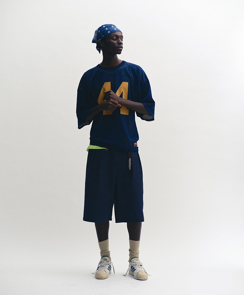 Mesh Football Tee Navy/ネイビー L(MEN)