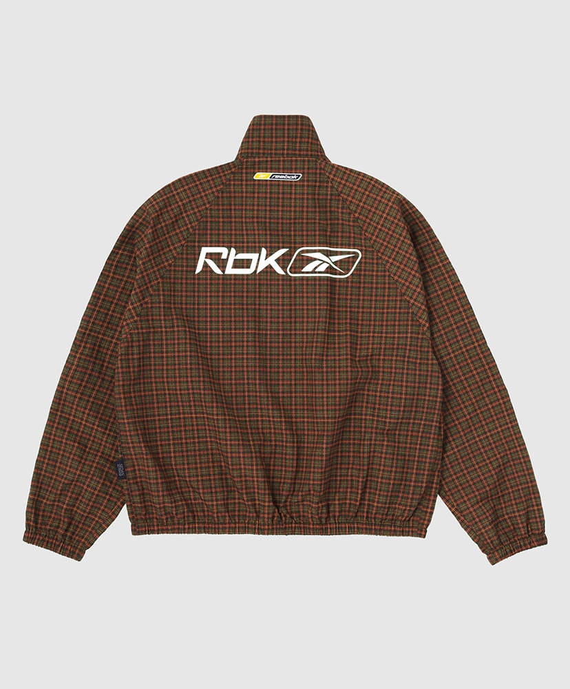 Reebok / Track Jacket Brown Plaid/ブラウンプラッド L(MEN)