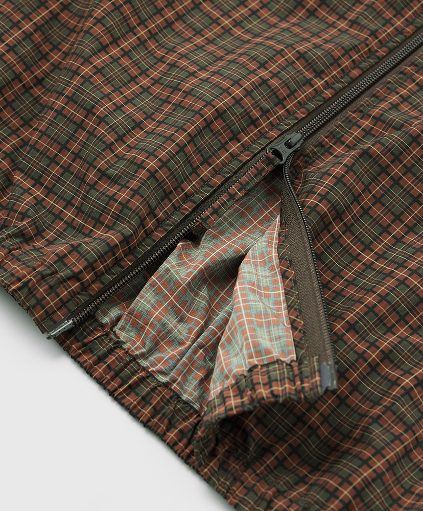 Reebok / Track Jacket Brown Plaid/ブラウンプラッド L(MEN)