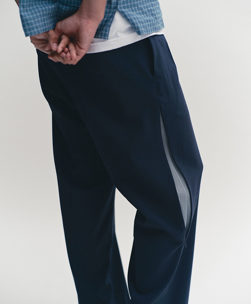 Ventilation Wide Slacks Black/ブラック L(MEN)