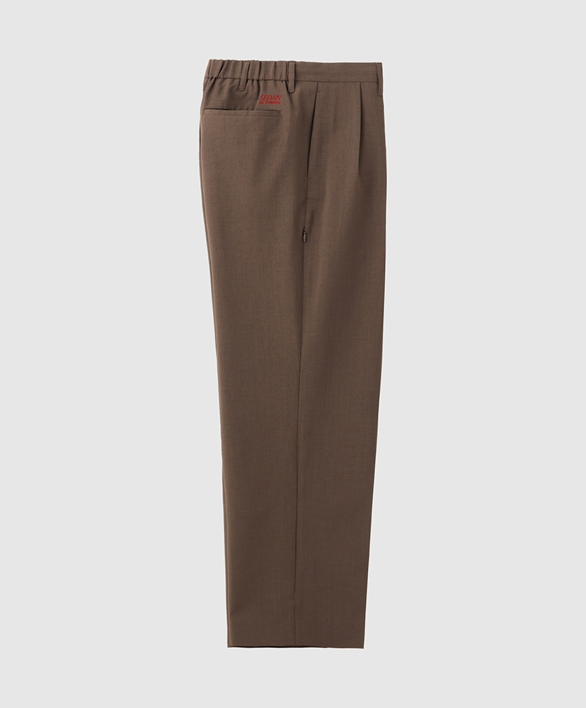 Ventilation Wide Slacks Brown/ブラウン L(MEN)