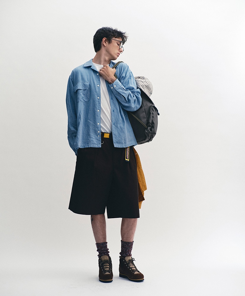 Dickies / Tuck Wide Shorts Black/ブラック L(MEN)