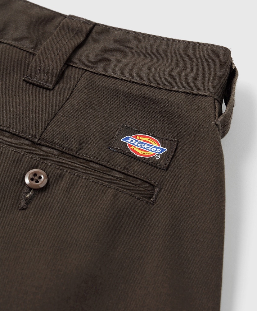 Dickies / Tuck Wide Shorts Dark Brown/ダークブラウン L(MEN)