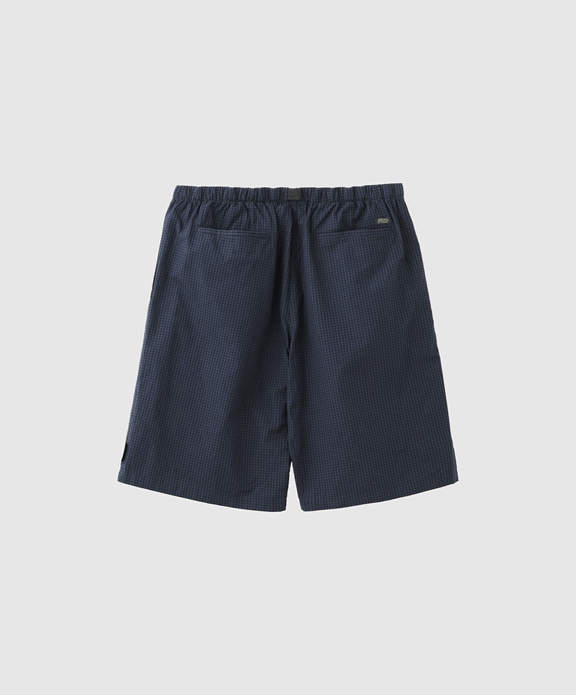Cotton Linen Plaid Shorts Navy Gingham/ネイビーギンガム L(MEN)