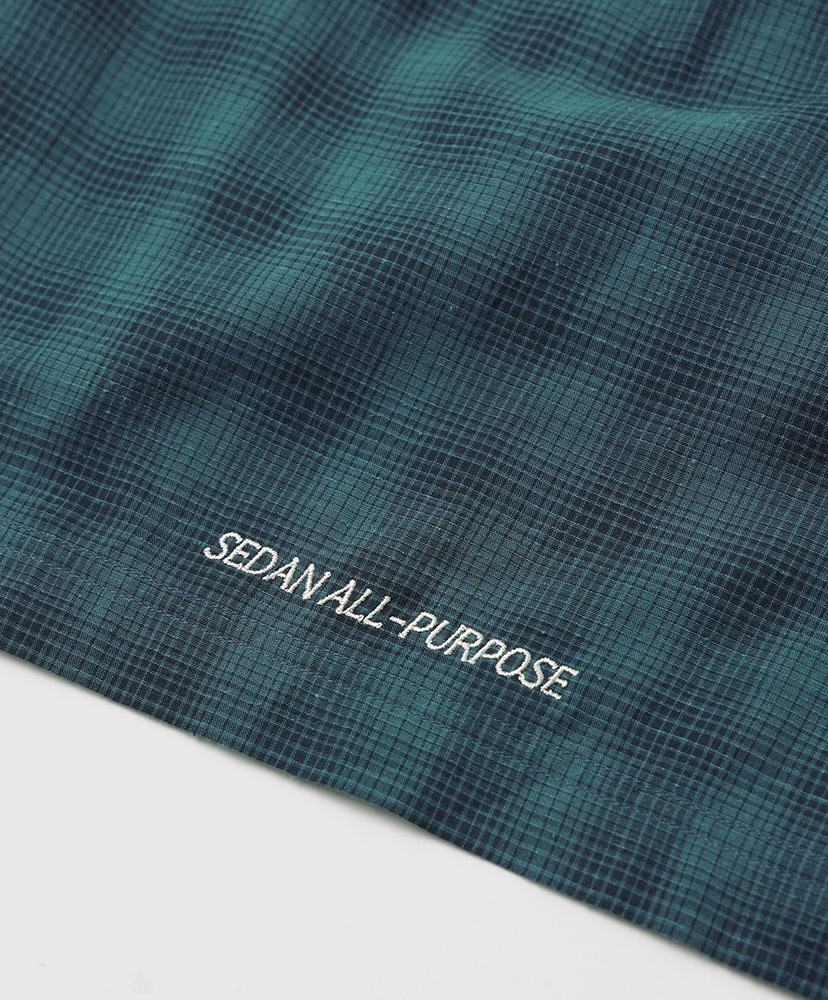 Cotton Silk S/S Shirt Navy/ネイビー L(MEN)