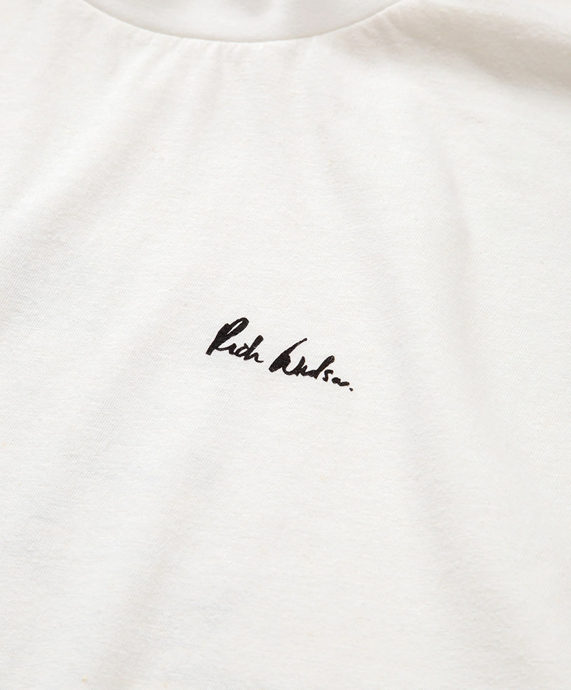 Organic Cotton and Hemp Long Sleeve T-shirt / Richard Windsor / Zidane White/ホワイト L(MEN)