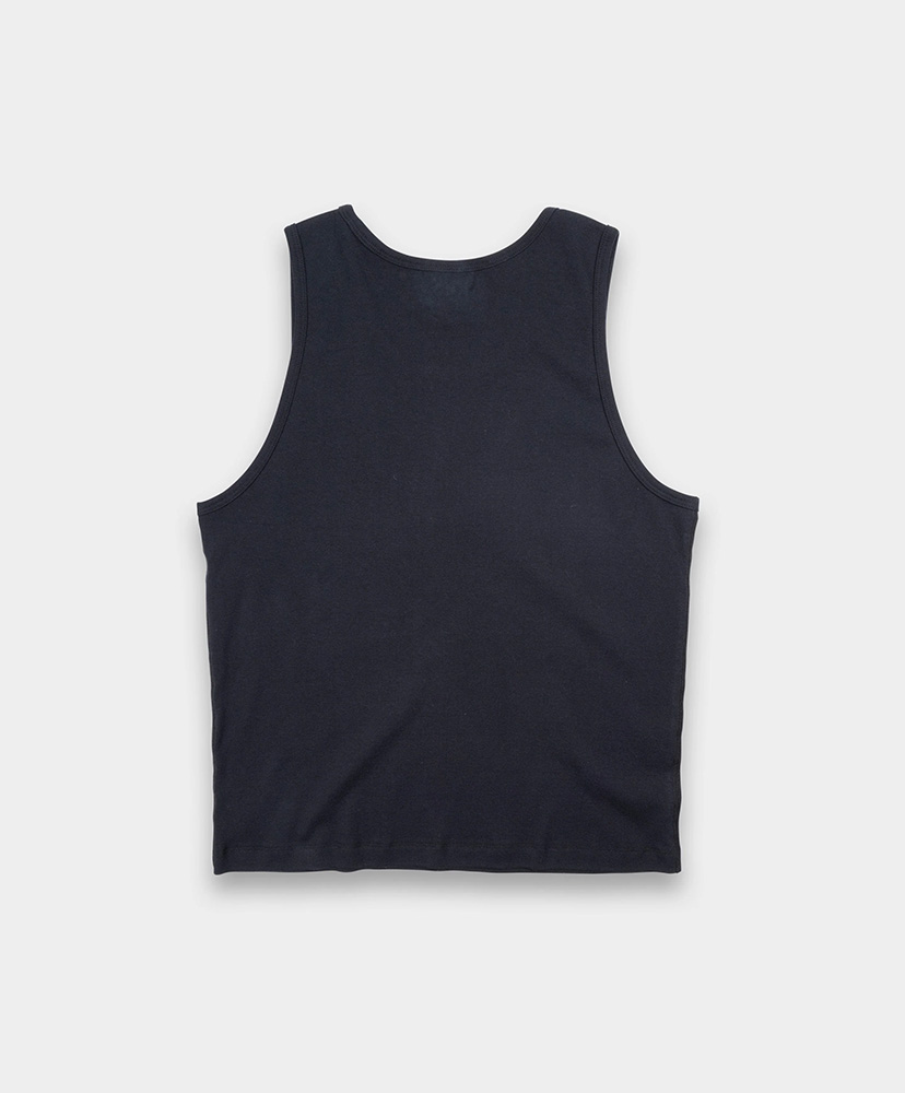 ×Lady White Co. Singlet 2P Black Rib/ブラックリブ L(MEN)
