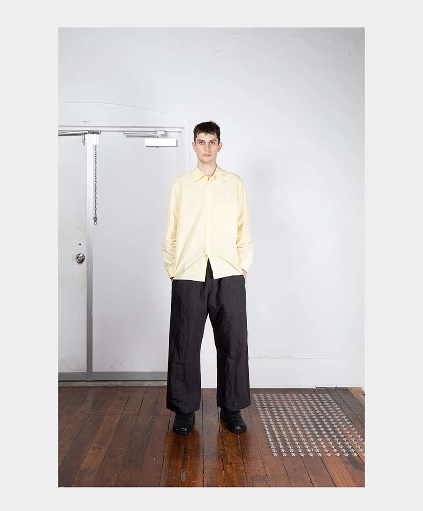 OD Shirt Yellow Pin/イエローピン L(MEN)