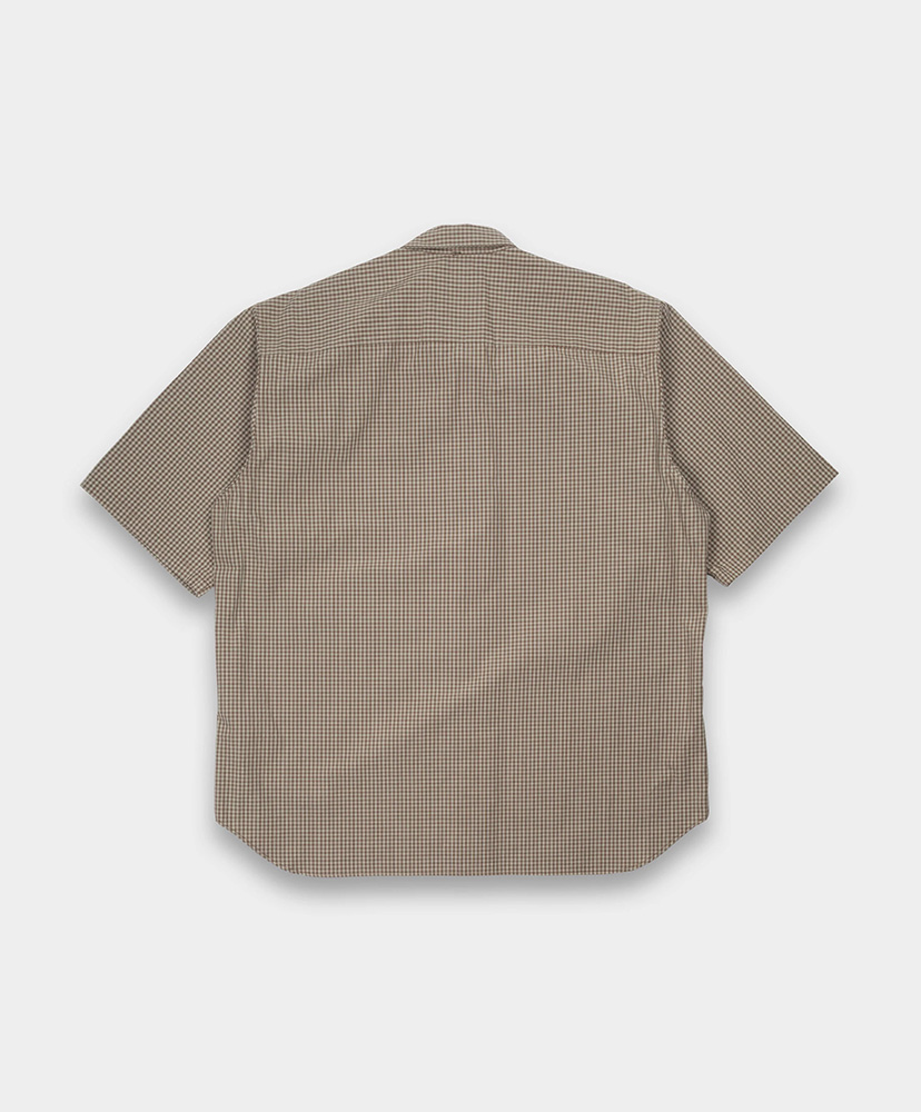 S/S Weather Shirt Garden Grid/ガーデングリッド M(MEN)