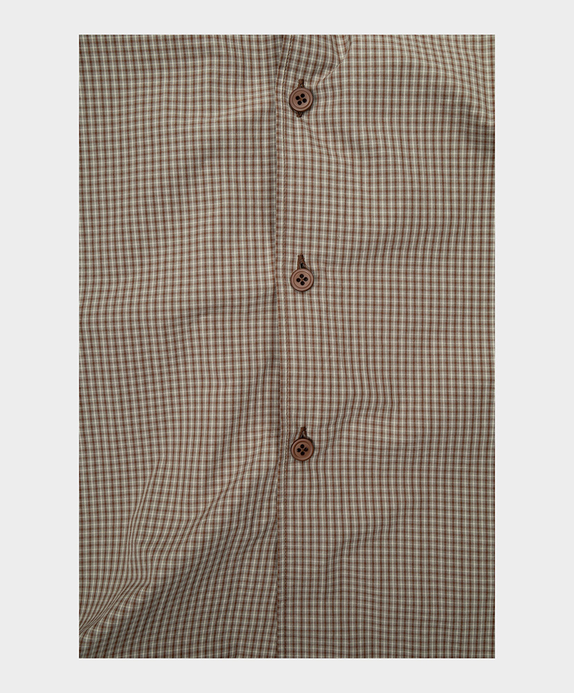 S/S Weather Shirt Garden Grid/ガーデングリッド M(MEN)