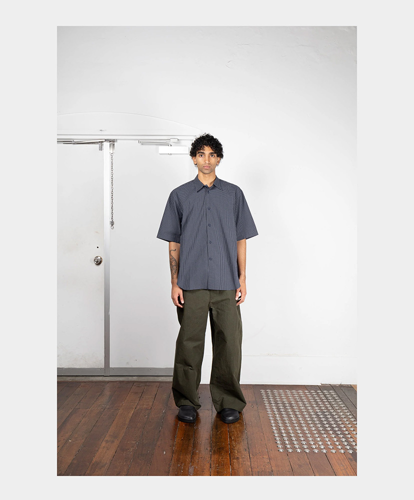 S/S Weather Shirt Service Grid/サービスグリッド L(MEN)