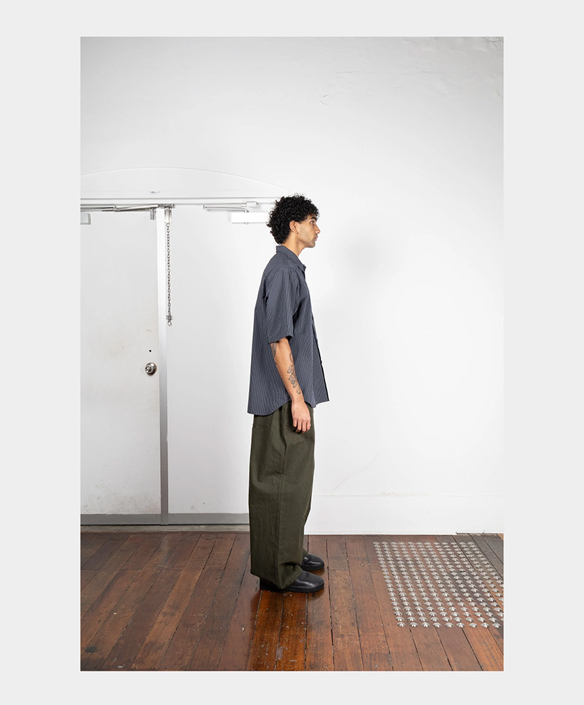 S/S Weather Shirt Service Grid/サービスグリッド L(MEN)