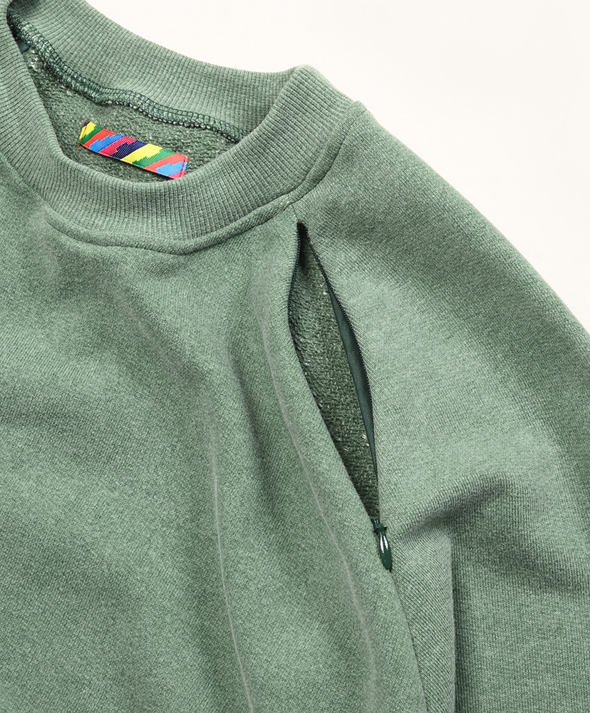 Ventilated Sweatshirt Green/グリーン L(MEN)
