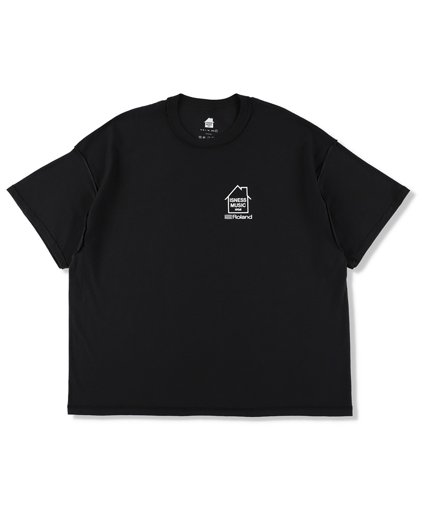 TR-909 T-SHIRTS(ISNESS MUSIC×ROLAND) Black/ブラック ONE(MEN)