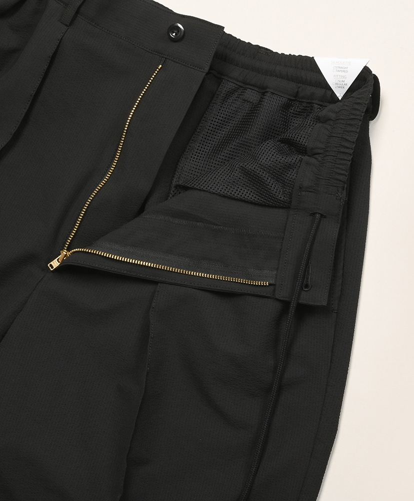 British Army Officer's Easy Shorts - Seersucker Black Stripe/ブラックストライプ 46(MEN)