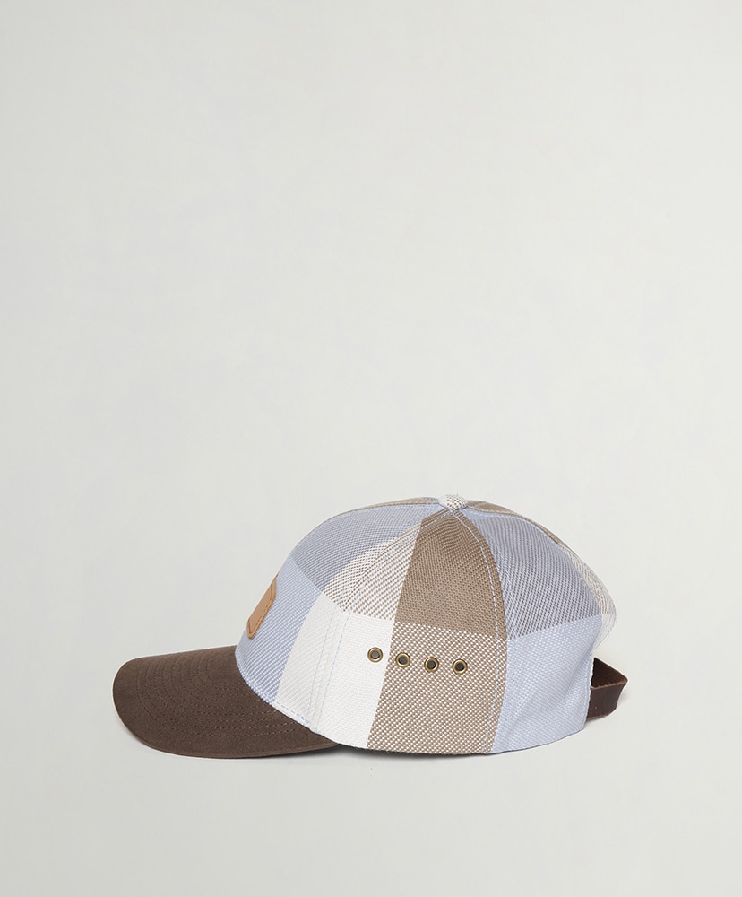 Buffalo Check Field Cap Sax/サックス F