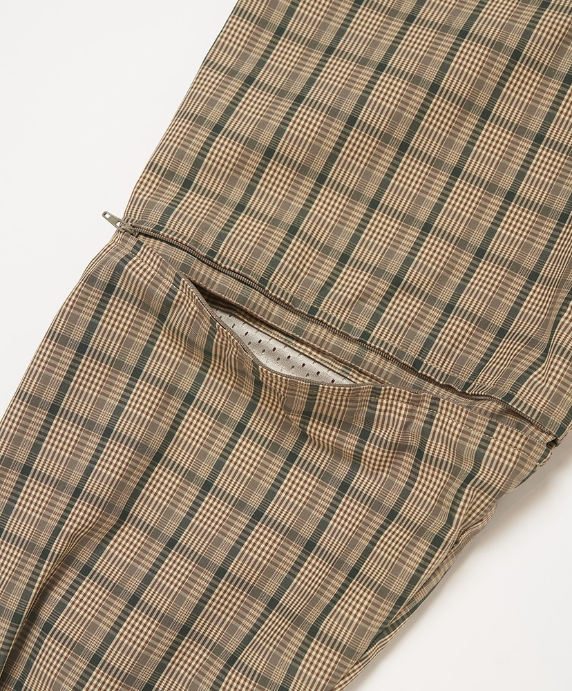 Madras Check Game Shirt Jacket Brown/ブラウン L(MEN)