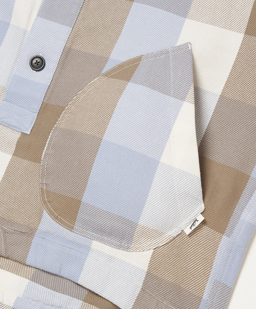 Buffalo Check Pullover Shirt Sax/サックス M(MEN)