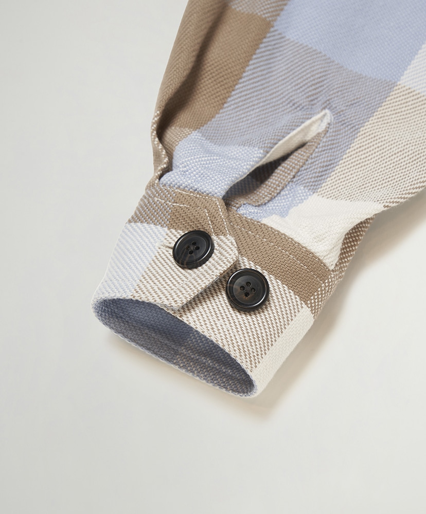 Buffalo Check Pullover Shirt Sax/サックス M(MEN)