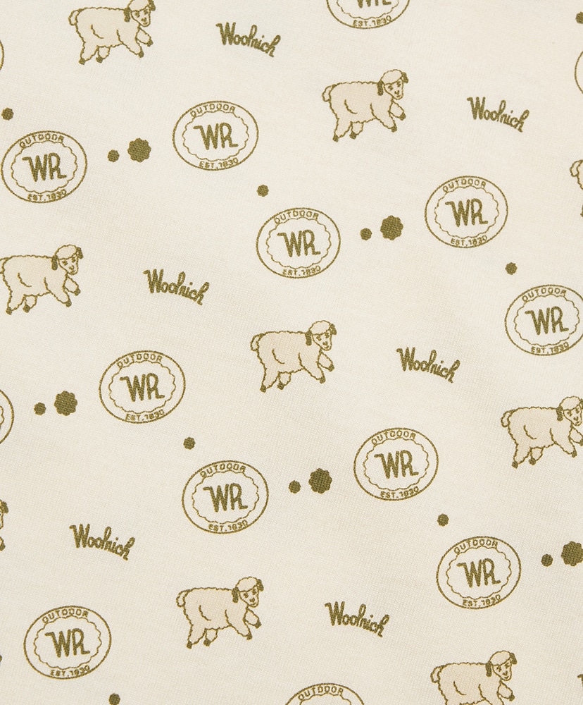 Sweep Crest Graphic Ringer T-Shirt Pale Green/ペールグリーン M(MEN)