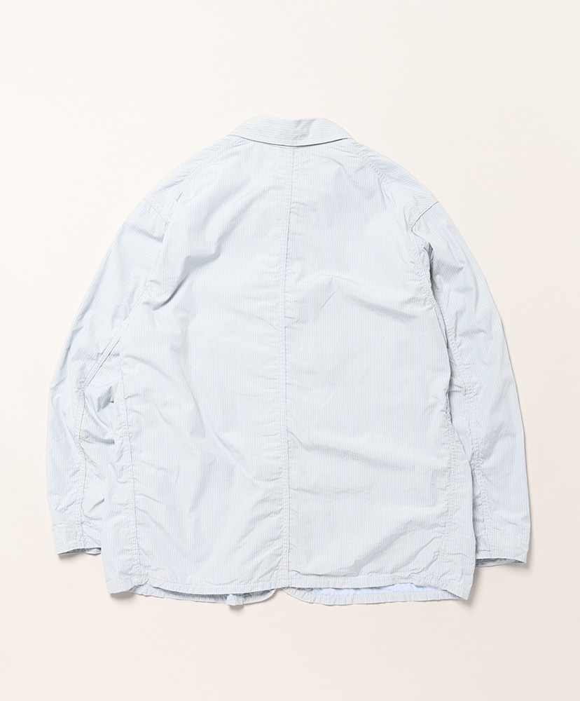 WWII No.1 Jacket : Stripe Shirting x Feather Chambray Green Stripe/グリーンストライプ L(MEN)