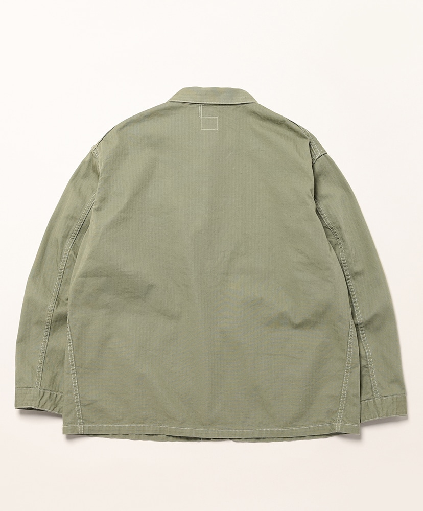 USMC 1930s Utility Jacket : Mini HBT Sage/セージ L(MEN)