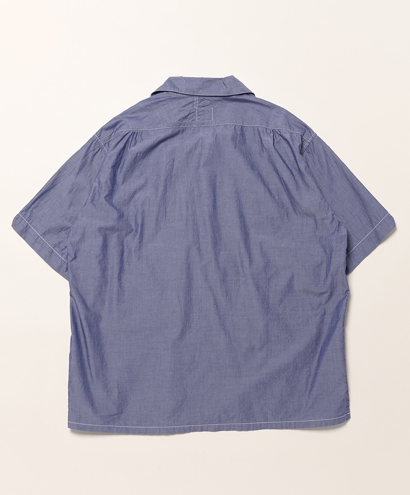 Fever 2 S/S - High Count Broadcloth Blue/ブルー L(MEN)