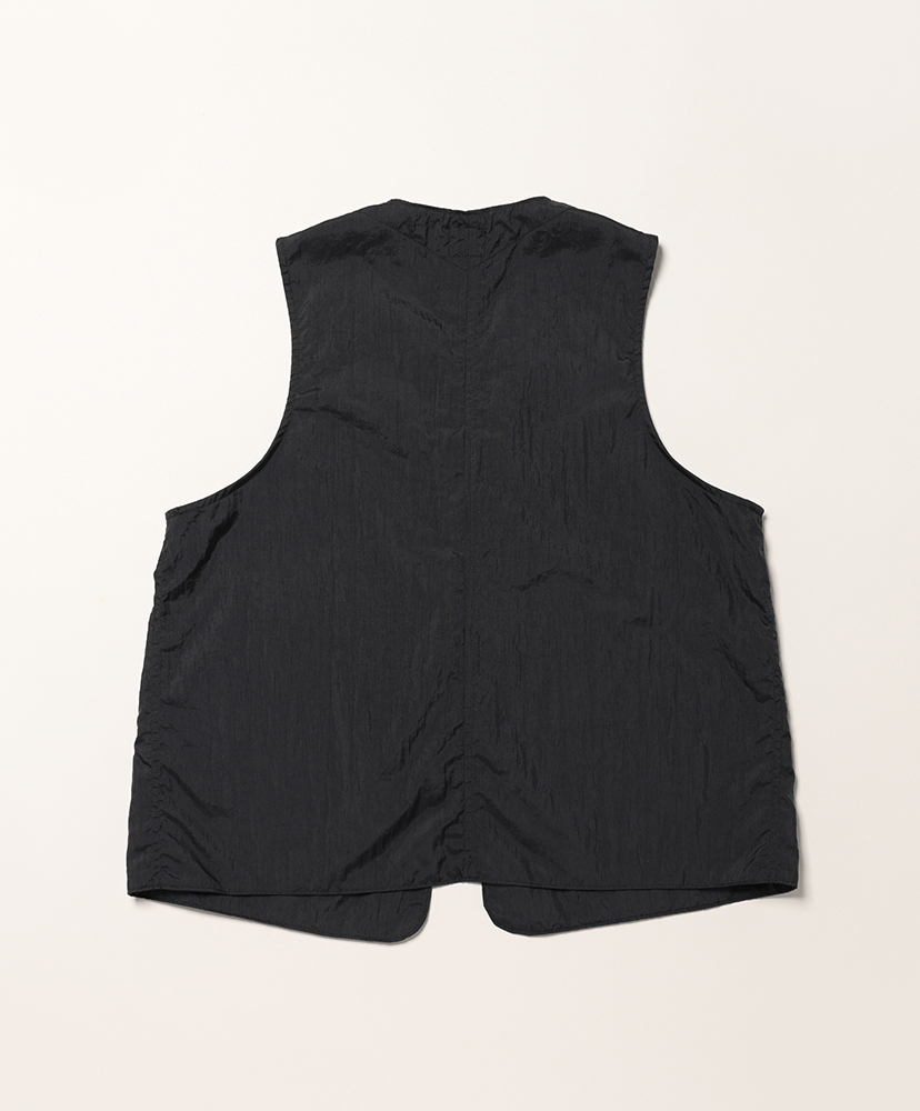 DEE Vest 2 : crinkle nylon taffeta Black/ブラック L(MEN)