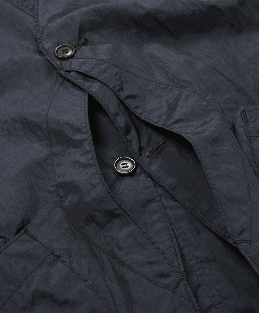 Dee Vest 2 - Crinkle Nylon Taffeta Navy/ネイビー L(MEN)