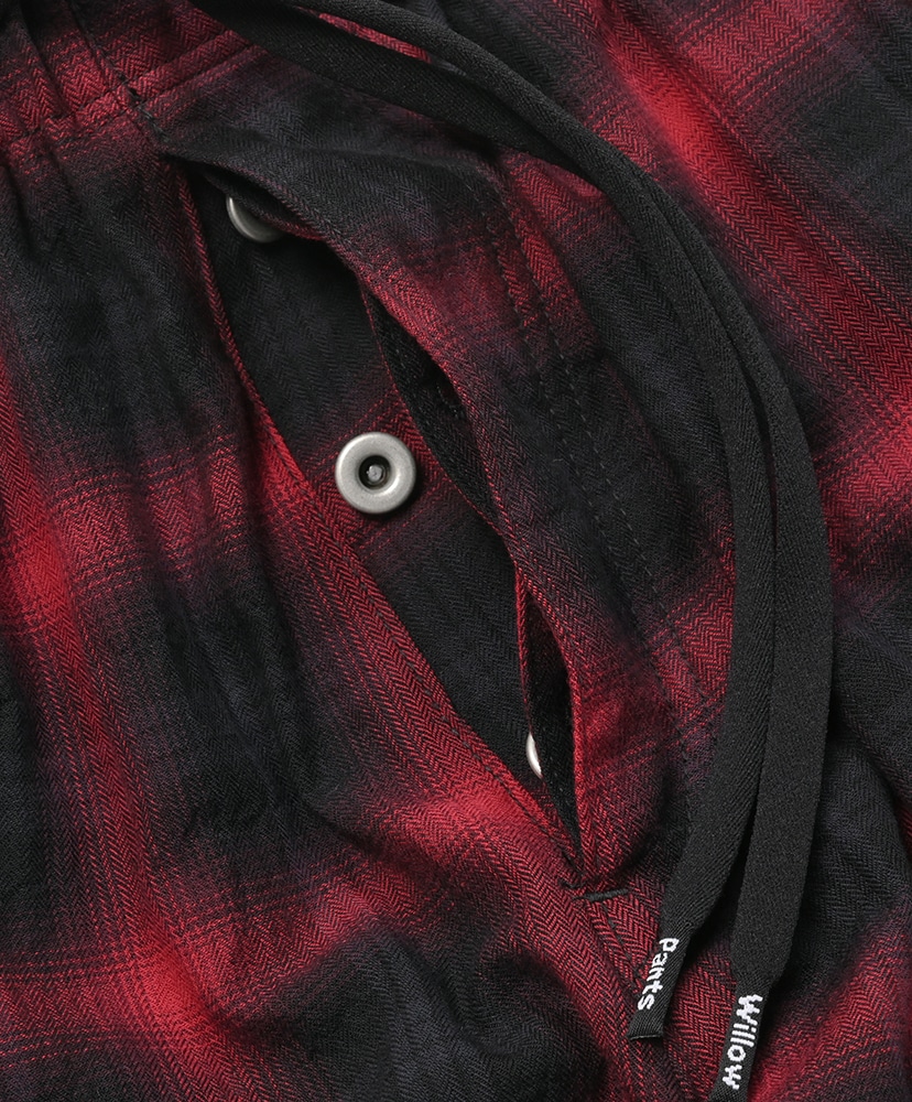 P-030 Black×Purple Check/ブラック×パープルチェック 1(MEN)