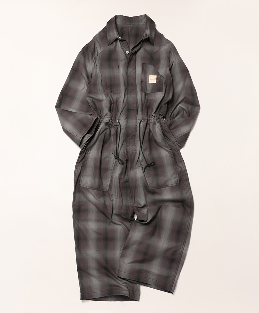 P-031 Brown×Gray Check/ブラウン×グレーチェック 0(MEN)