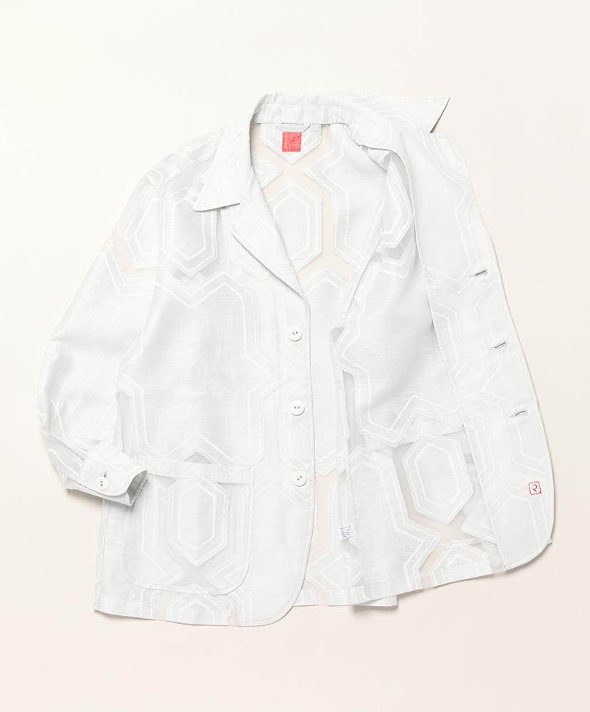 Shirts Jacket - See Through Linen Gray/グレー 2(MEN)