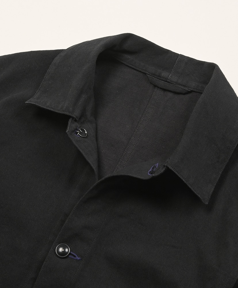 Cotton Drill Coverall Jacket(2(MEN) Black/ブラック): KAPTAIN SUNSHINE
