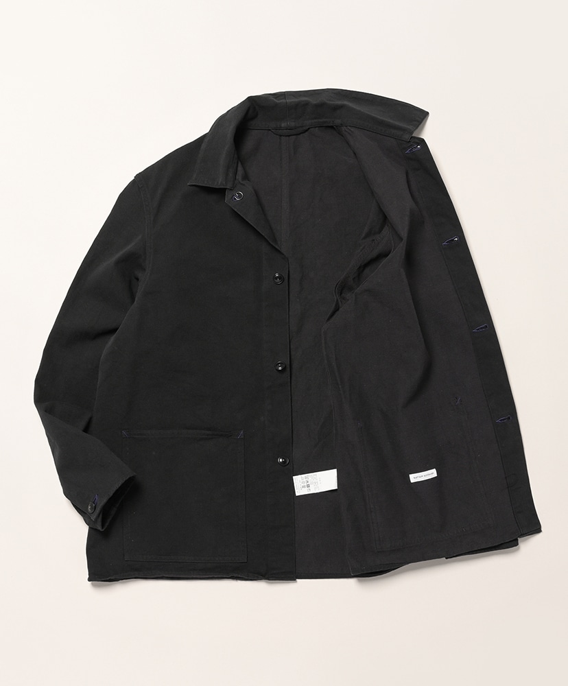 Cotton Drill Coverall Jacket Black/ブラック 2(MEN)
