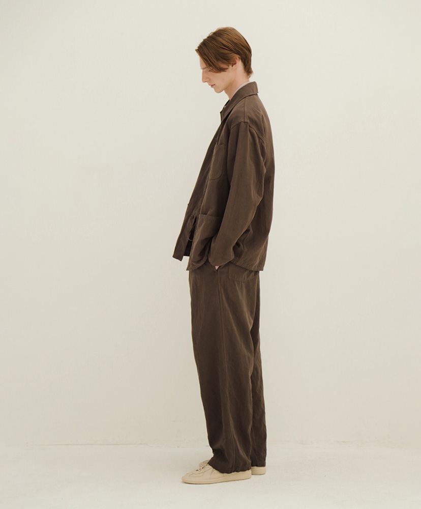 Gaba. Work Shirt Jacket Cub Brown/カブブラウン 2(MEN)