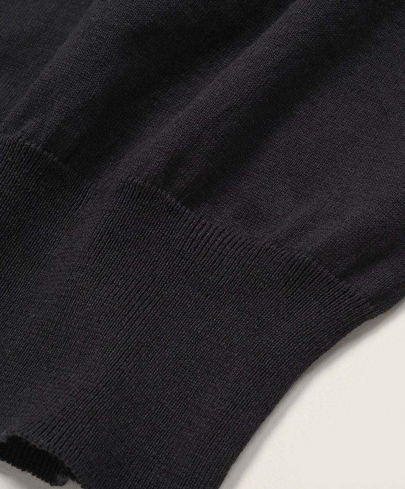 Cotton Knit Poloshirt Dark Navy/ダークネイビー 2(MEN)