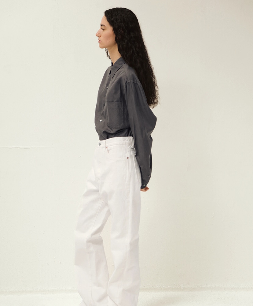 Regular Collar Shirt STRIPE Ink Black/インクブラック 2(MEN)